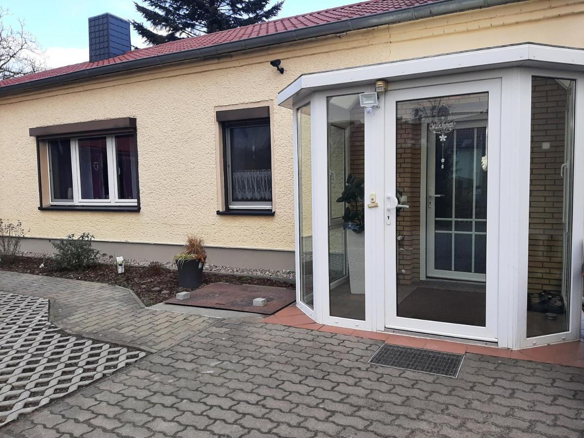 Gartenblick Trebbin Esterno foto